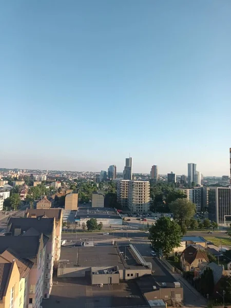 Stadtblick Sommer Vilnius Litauen — Stockfoto