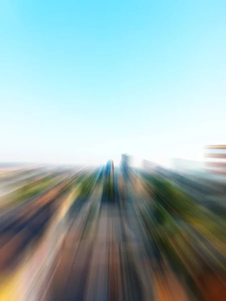 Vilnius Blurred City Motion Background Lithuania — Stock Photo, Image