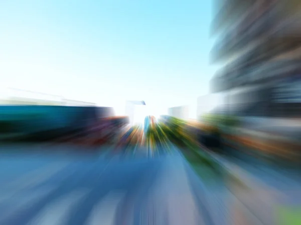 Vilnius Blurred City Motion Background Lithuania — Stock Photo, Image