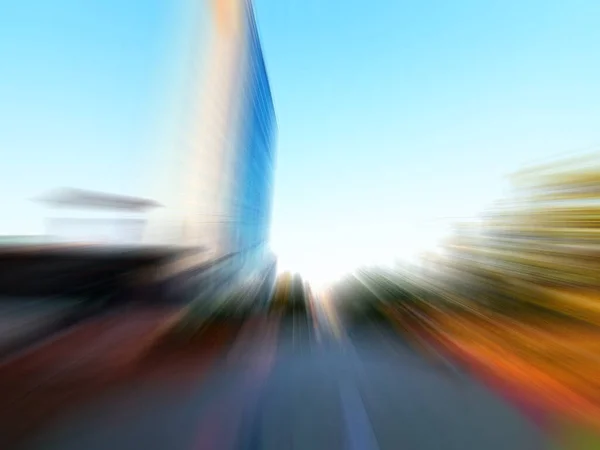 Vilnius Blurred City Motion Background Lithuania — Stock Photo, Image