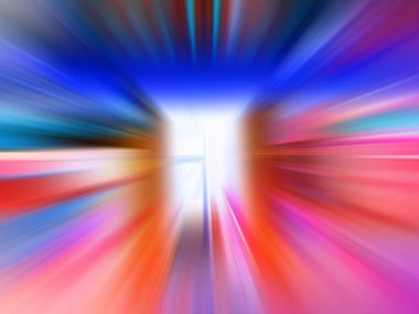 soyut renkli arkaplan, hızlı hareket kavramı