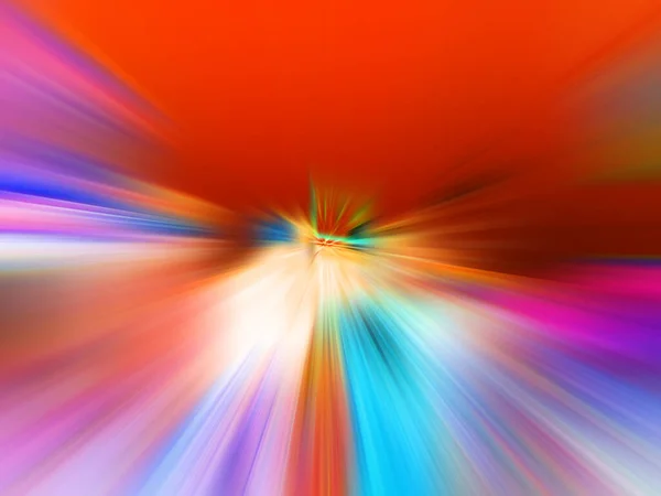 Abstracte Kleurrijke Achtergrond Fast Motion Concept — Stockfoto