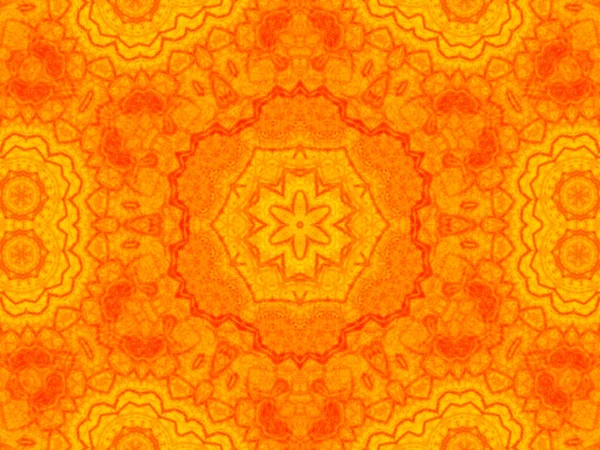 Αφηρημένη Δημιουργική Πολύχρωμο Mandala Προβολή Φόντου — Φωτογραφία Αρχείου