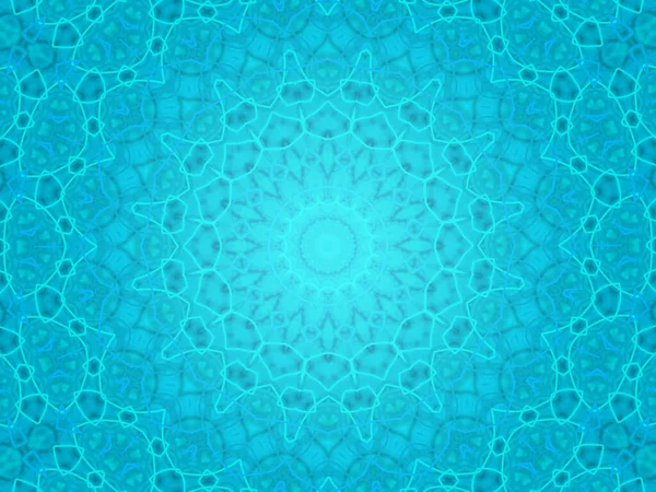 Astratto Creativo Colorato Mandala Sfondo Vista — Foto Stock