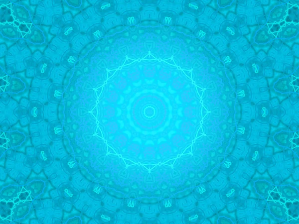 Abstrato Criativo Colorido Mandala Fundo Vista — Fotografia de Stock