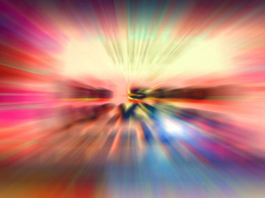 soyut renkli arkaplan, hızlı hareket kavramı 