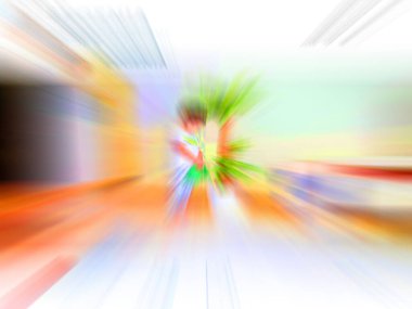 soyut renkli arkaplan, hızlı hareket kavramı  