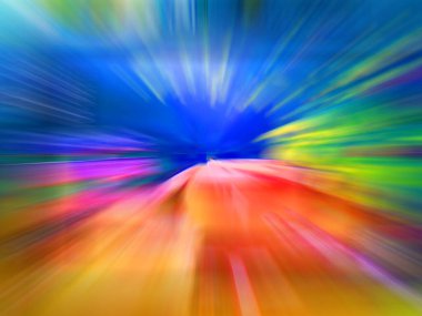 soyut renkli bulanık arkaplan, hızlı hareket kavramı 