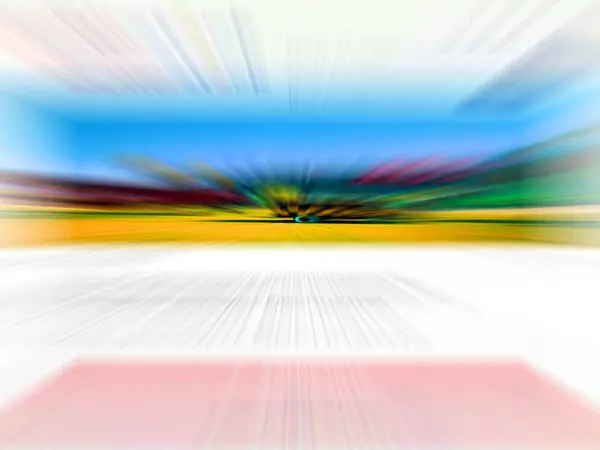 Abstract Kleurrijk Wazig Achtergrond Fast Motion Concept — Stockfoto
