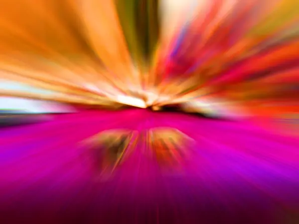 Красочный Быстрый Высокоскоростной Размытый Фон Динамическая Вспышка Эффект Ускорения — стоковое фото