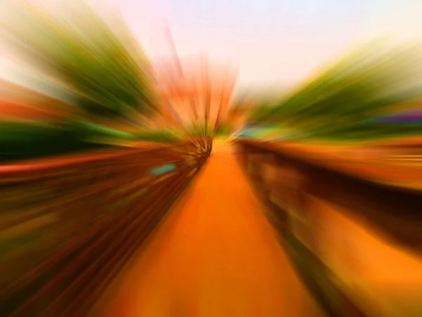 Colorful Fast High Speed Blur Zoom Background Dynamic Blast Flash — Foto Stock