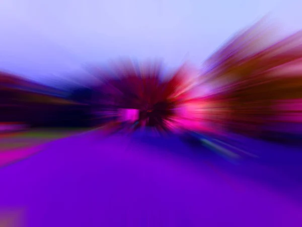 Colorful Fast High Speed Blur Zoom Background Dynamic Blast Flash — Foto de Stock