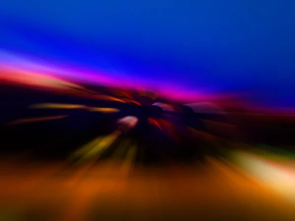 Colorful Fast High Speed Blur Zoom Background Dynamic Blast Flash — Stockfoto