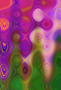 Dalgalarla soyut renkli arkaplan görüntüsü