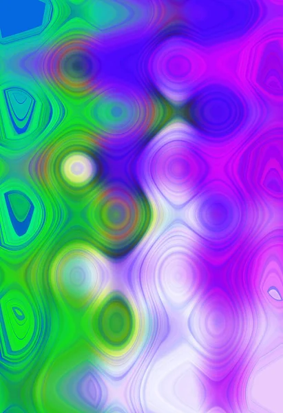 Абстрактний Барвистий Вигляд Тла Хвилями — стокове фото