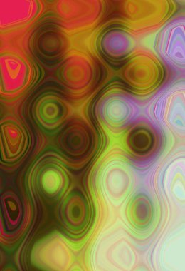 Dalgalarla soyut renkli arkaplan görüntüsü