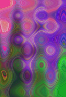 Dalgalarla soyut renkli arkaplan görüntüsü