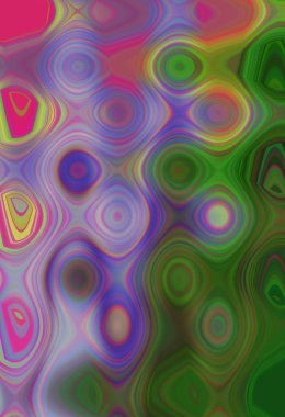 Dalgalarla soyut renkli arkaplan görüntüsü