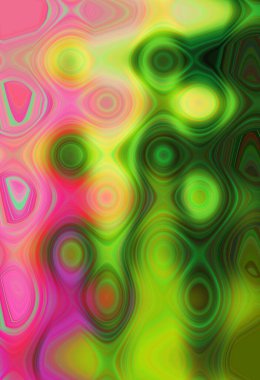 Dalgalarla soyut renkli arkaplan görüntüsü