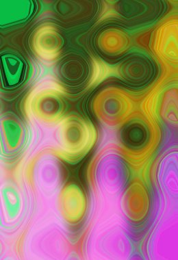 Dalgalarla soyut renkli arkaplan görüntüsü