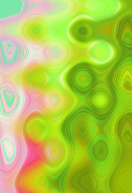 Dalgalarla soyut renkli arkaplan görüntüsü