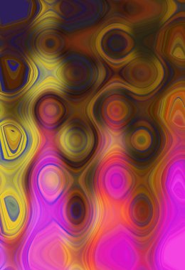 Dalgalarla soyut renkli arkaplan görüntüsü