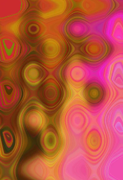 Abstract Kleurrijke Achtergrond Weergave Met Golven — Stockfoto