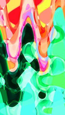 Renkli soyut arkaplan, dalga konsepti