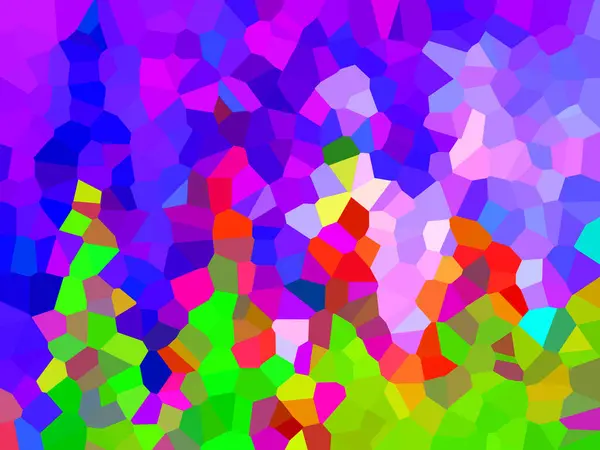 Abstract Colorful Background Crystals Concept — ストック写真