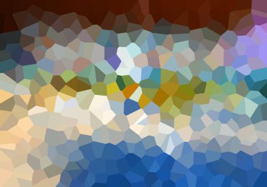 abstract vivid colorful background, crystals concept 