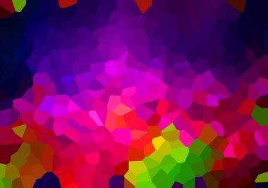 abstract vivid colorful background, crystals concept   