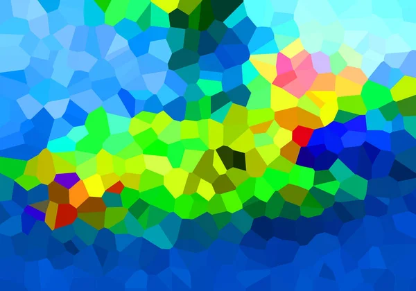 Abstract Vivid Colorful Background Crystals Concept — Photo