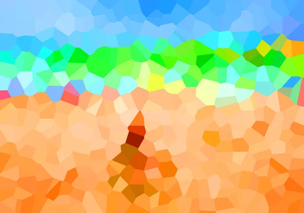 Abstract Vivid Colorful Background Crystals Concept — Foto Stock