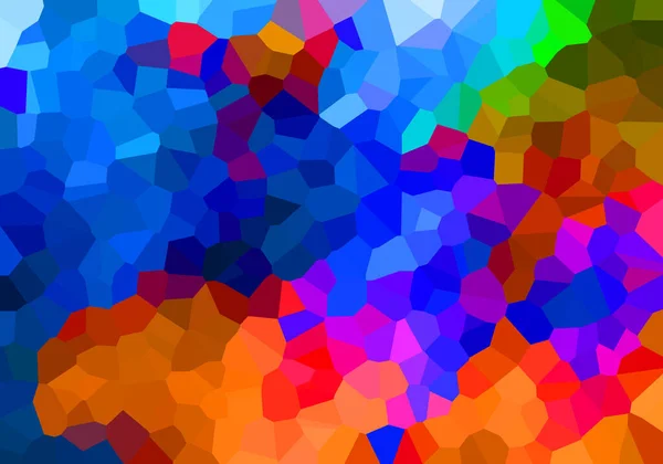 Abstract Vivid Colorful Background Crystals Concept — Foto Stock