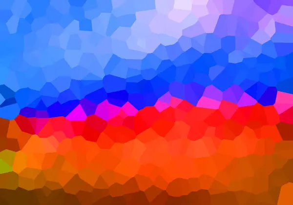 Abstract Vivid Colorful Background Crystals Concept — 스톡 사진