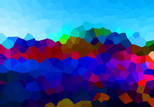 Abstract Vivid Colorful Background Crystals Concept — Stockfoto