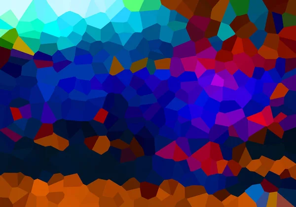 Abstract Vivid Colorful Background Crystals Concept — Stock Fotó