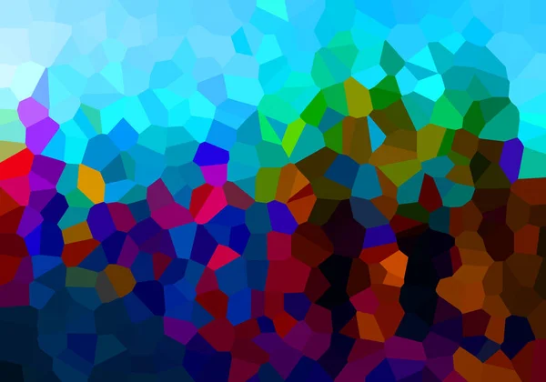 Abstract Vivid Colorful Background Crystals Concept — Stock fotografie