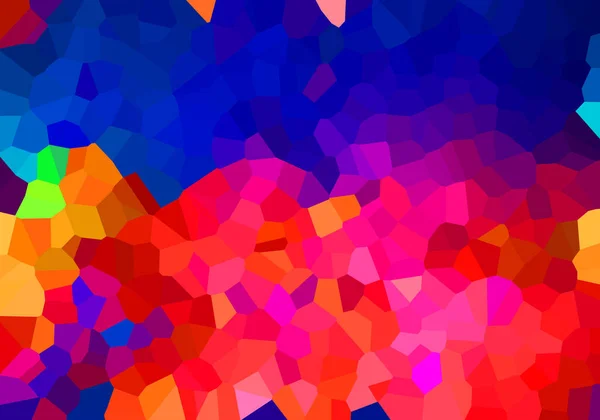 Abstract Vivid Colorful Background Crystals Concept — Photo