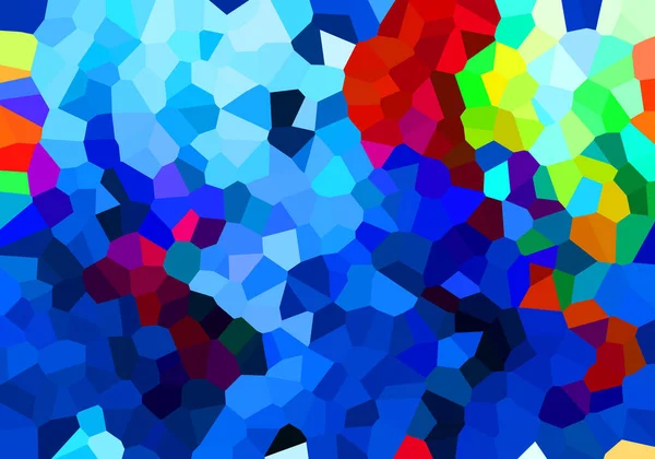 Abstract Vivid Colorful Background Crystals Concept — Stockfoto