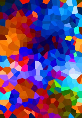 abstract vivid colorful background, crystals concept  