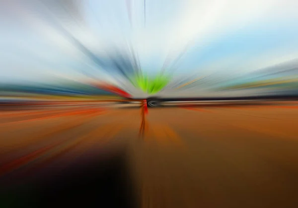 Movimento Colorido Abstrato Visão Fundo Turva — Fotografia de Stock