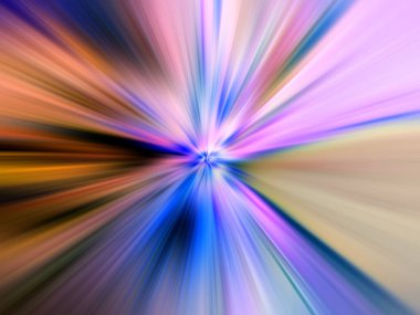 Soyut renkli bulanık arkaplan, hız kavramı 