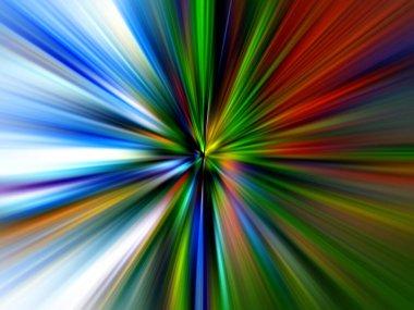 Soyut renkli bulanık arkaplan, hız kavramı 