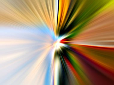 Soyut renkli bulanık arkaplan, hız kavramı 