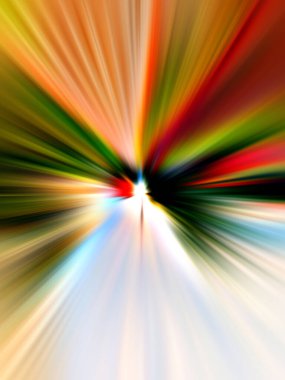 Soyut renkli bulanık arkaplan, hız kavramı 