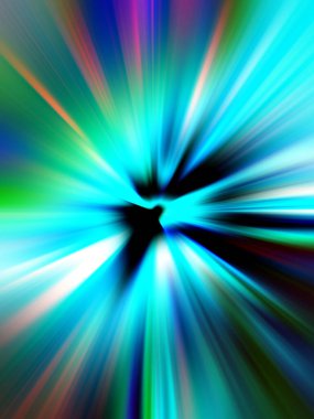 Soyut renkli bulanık arkaplan, hız kavramı 