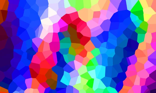 Abstracte Kleurrijke Achtergrond Kristal Concept — Stockfoto