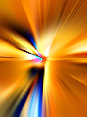 Soyut renkli bulanık arkaplan, hız kavramı 