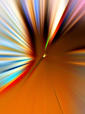 Soyut renkli bulanık arkaplan, hız kavramı 